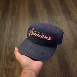 Vintage Cleveland MLB Baseball‎ Cap Logo 7 One Size